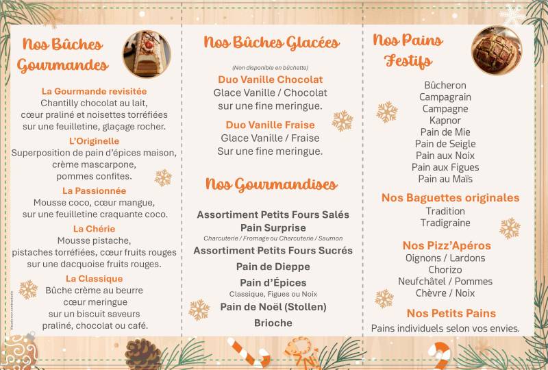 Bûches de Noël 2025